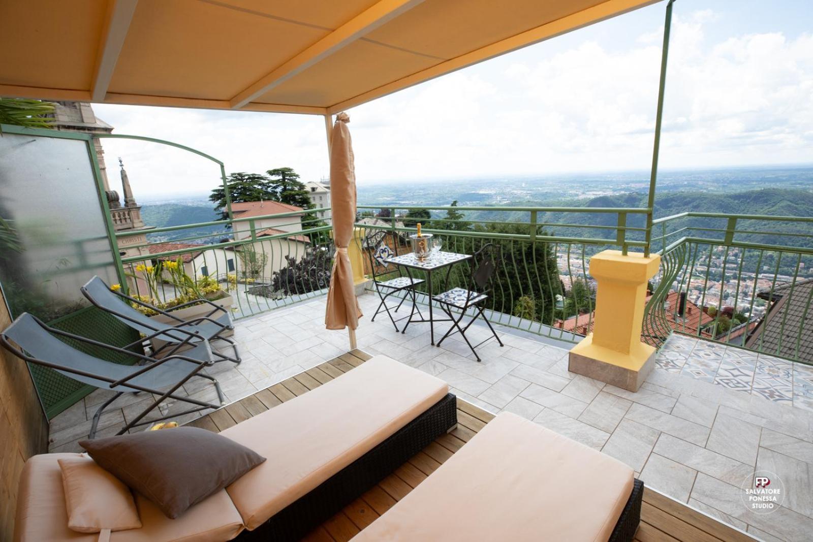 Hotel Vista Lago Brunate Kültér fotó