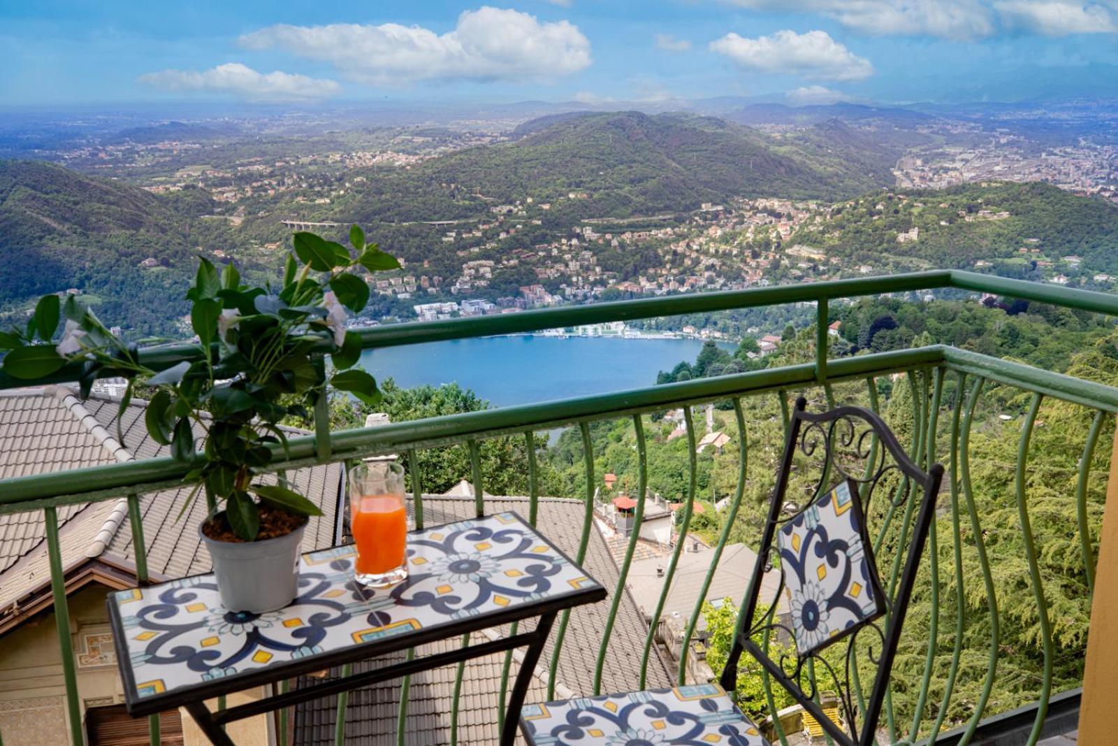 Hotel Vista Lago Brunate Kültér fotó