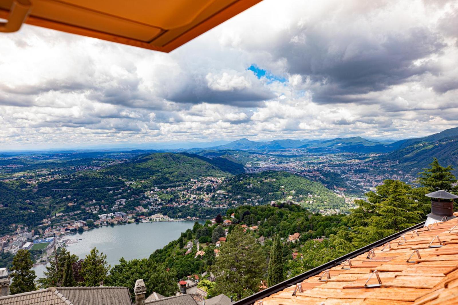 Hotel Vista Lago Brunate Kültér fotó