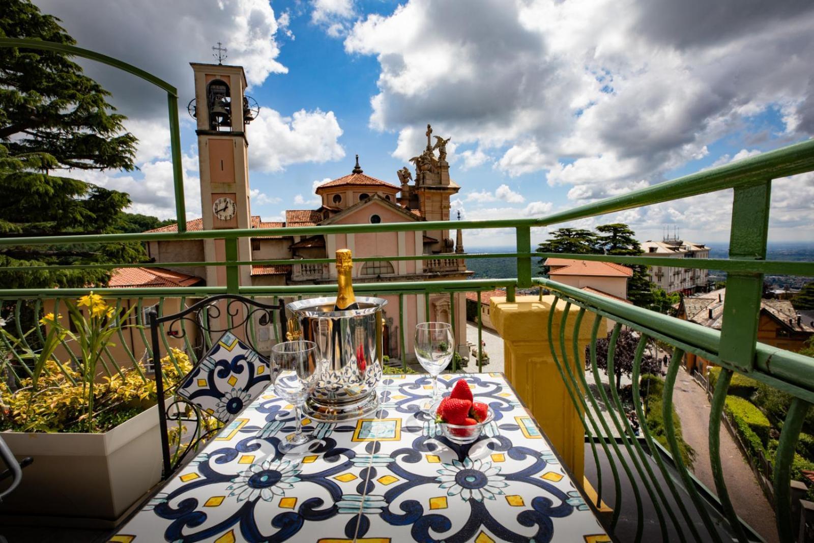 Hotel Vista Lago Brunate Kültér fotó